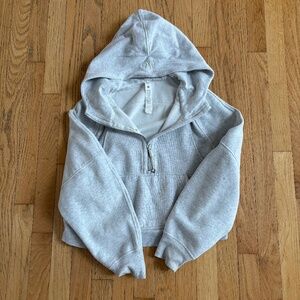 Scuba Oversized Half-Zip Hoodie